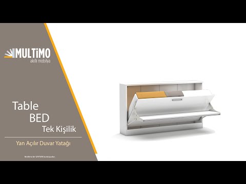 Video: Küçük Bir Daire Için Dönüştürülebilir Yatak (60 Fotoğraf): Odada Yatak-masa Ve Sandalye-yatak, çekmeceli şifonyer Ve Gardırop-yatak