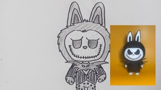 How To Draw Labubu Skellington