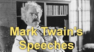 Mark Twain's Speeches by Mark TWAIN (1835 - 1910)  by Short Stories Audiobooks