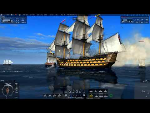 Naval Action: Big Ship PVP fight (Ft. Victory&Santisima Trinidad)