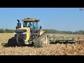 600 HP CHALLENGER MT875E Tractor and WISHEK Disk