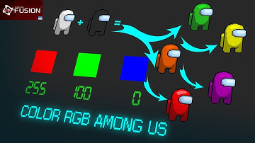 Tutorial COLOR RGB AMONG US (RGB COEFFICIENT) Clickteam Fusion 2.5