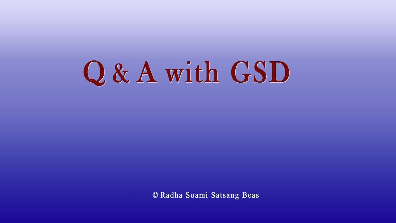 Q & A with GSD 153 with CC