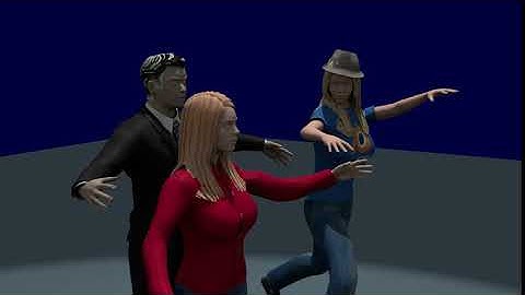 Blender Makehuman Hexen Animation