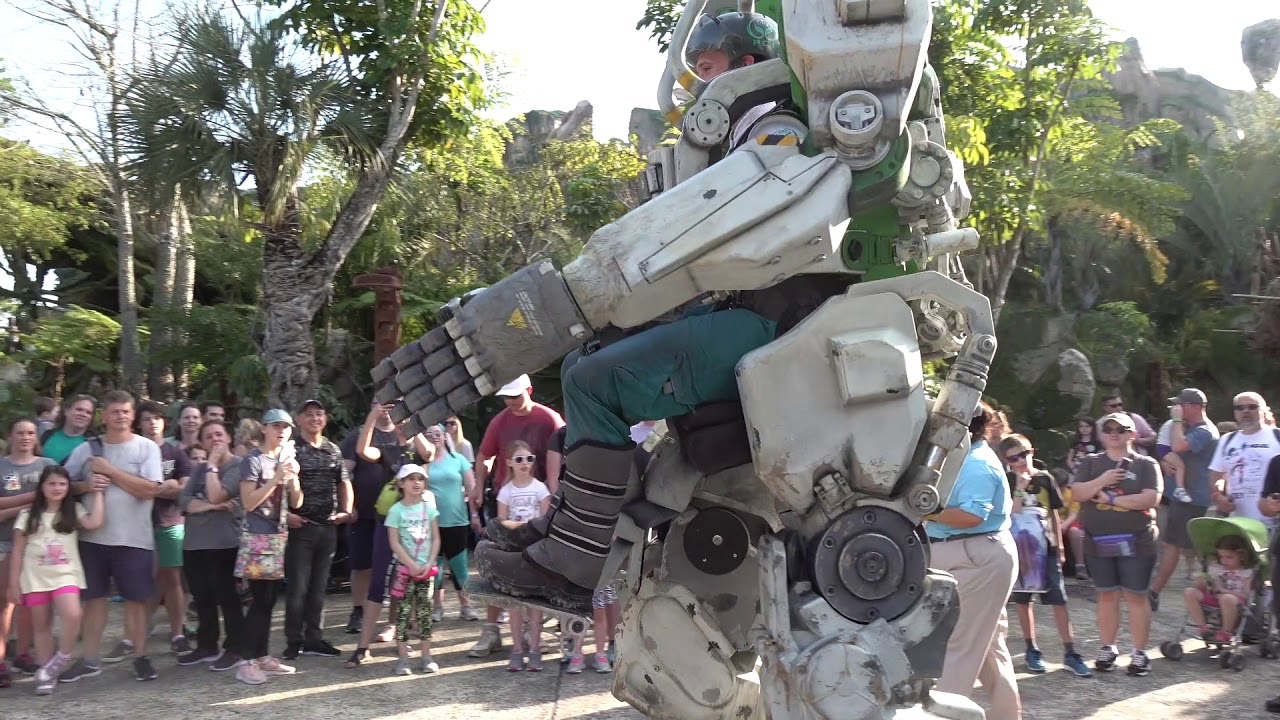 Tough Kid vs. Pandora Utility Suit at Pandora World of Avatar at Disney's Animal Kingdom
