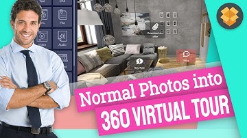 How to create 360 virtual tour with normal image -  360 degree virtual tour with VR Agency 360