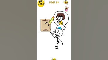 Troll Master 🎶 - Draw One Part-DOP All Levels ANSWERS - Gameplay Android LEVEL - 93 #shorts