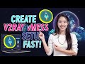 Create V2Ray vMess Server & Setup on HTTP Injector for Fast Internet!