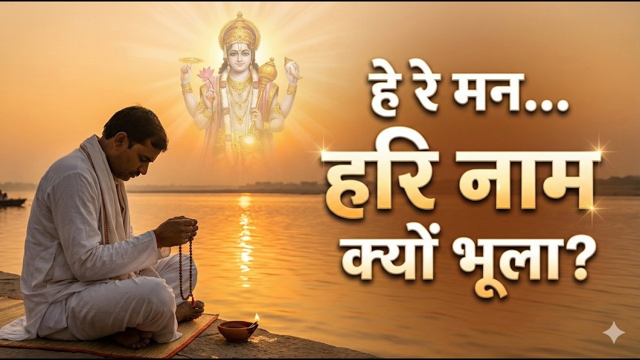 हे रे मन क्यों भूल गया हरि नाम | मधुर करुण भजन | आत्मजागरण गीत