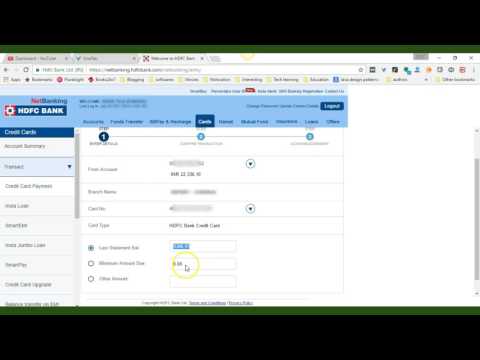 This video is to help you complete your hdfc netbanking payment like i do.