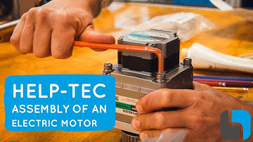 ASSEMBLY OF A MECHANICAL SUBASSEMBLY WITH AN ELECTRIC MOTOR IN 4K | Industrial Automation Company