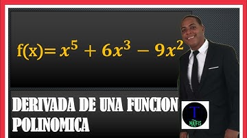 Derivada de una función Polinómica☑️
