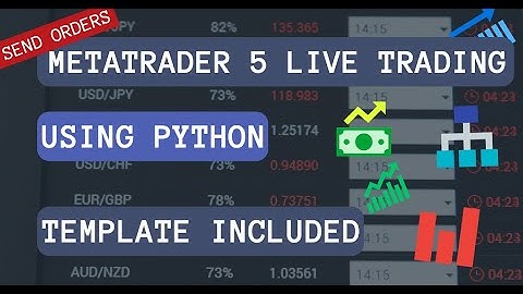 Templates MetaTrader 5 live trading using Python - part 2: Place order on MetaTrader5 using Python