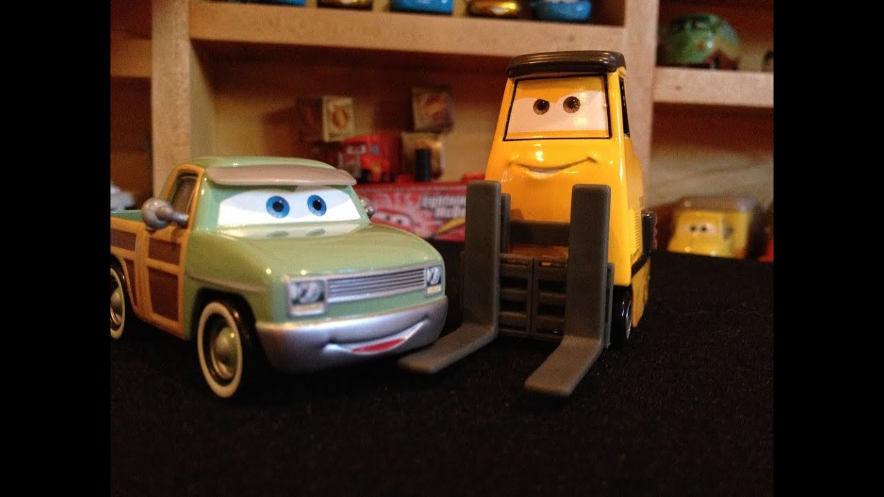 Mattel Disney Cars Kmart Mail-in Muggsy Liftsome & R.S. John