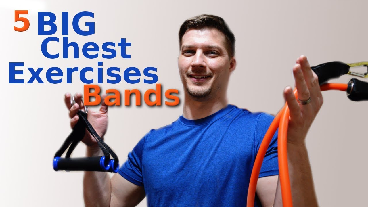 6 Day Chest workout elastic band for Push Pull Legs