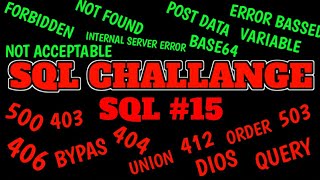 SQL INJECTION TRICKY COLOMN || SQL15
