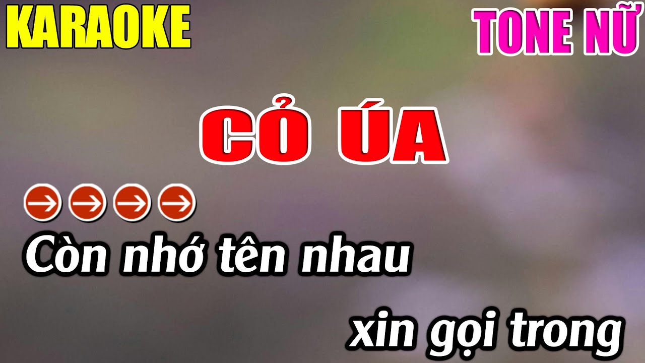 Cỏ Úa Karaoke Tone Nữ Karaoke Lâm Nhạc Sống - Beat Mới