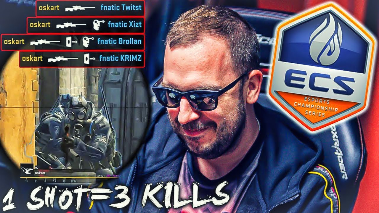 Лучшие моменты ECS Season 6 / OSKAR 3K AWP