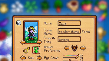 Beating Stardew but I get a random item every 10 seconds