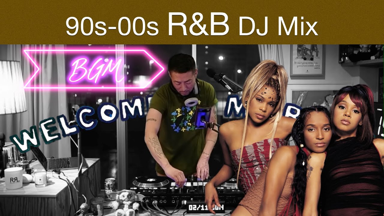 90s 2000s RB DJ Mix WTMR BGM 01  Playlist Throwback Soul Chill