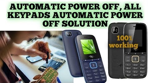ITEL 2173N, AUTOMATIC POWER OFF, ALL KEYPADS AUTOMATIC POWER OFF SOLUTION, 100% WORKING