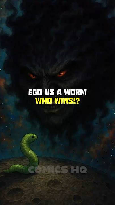Ego gets defeated by a worm