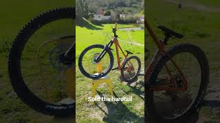 sold the hardtail #mtb #bicycle #dj