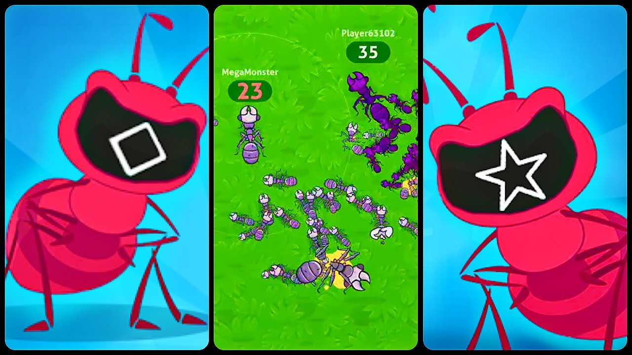 Ants .io Multiplayer Game (Gameplay Android) YouTube