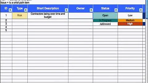 (5) Risk & Issue Log - Project Management - DayDayNews