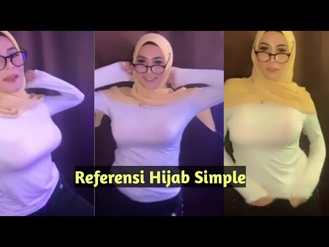 Style Hijab Baju Ketat | Referensi Hijab untuk dance tante Bohay watermelon Goyang hot | Hijab Semok