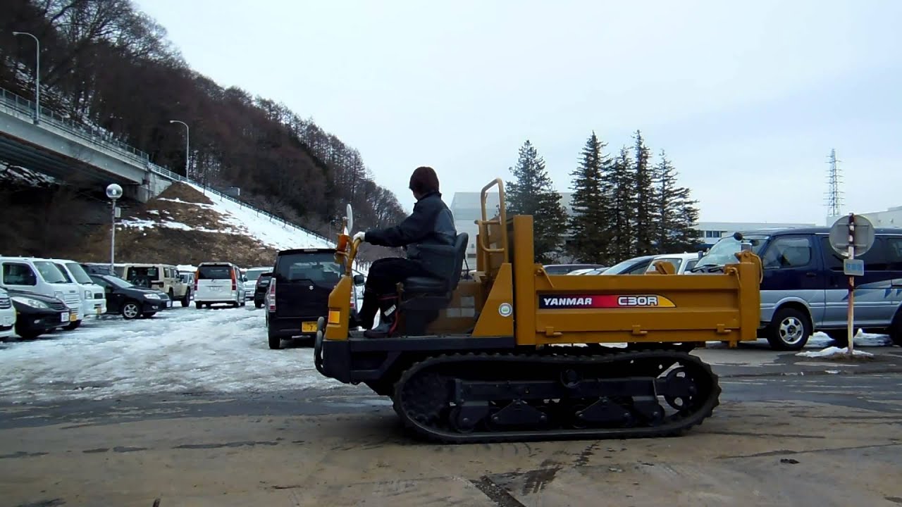 ヤンマー C30R-1運搬車,クローラーダンプキャリア,339時間, 座席回転 重機,全国陸送可能,下取りOK！値段相談可 ヤンマー C30R-1 クローラーダンプ走ってみた! 中古重機 - YouTube