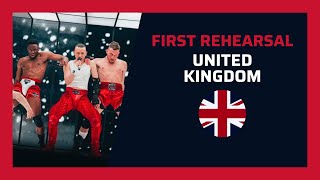 🇬🇧 First Rehearsal United Kingdom Eurovision 2024