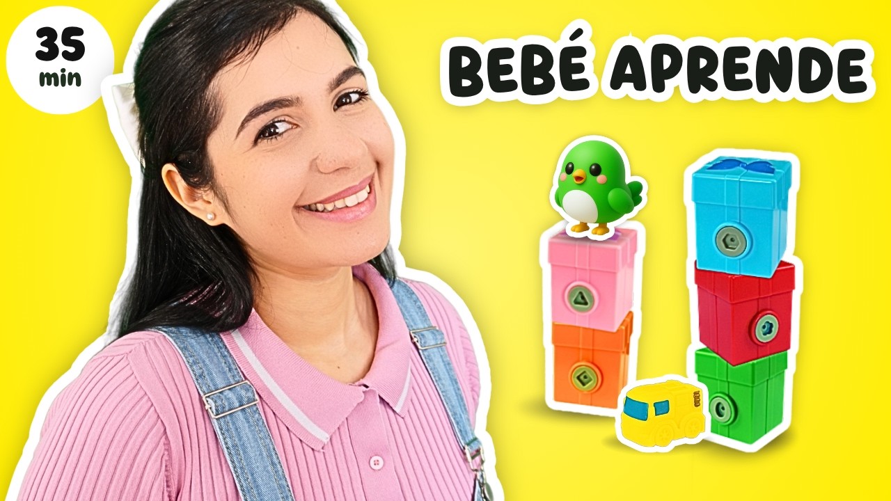 Aprende Jugando - Videos para Bebés - Formas, Colores, Números, Letras y Más - Spanish for Babies