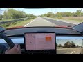 Tesla Model 3 Performance maximum speed test