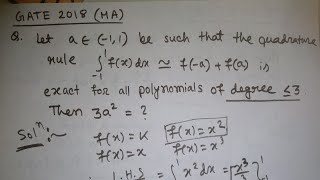 Gate 2018 Mathematics (MA)