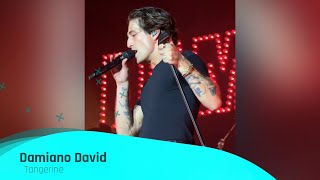 Damiano David performing 'Tangerine' in Cologne, Germany 2025 #live
