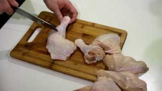 Как разделывать курицу
