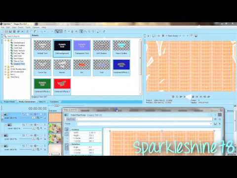 Sony Vegas Tutorial #2 - Text Silhouette