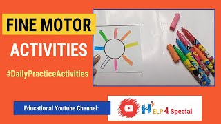 Fine Motor Activities I Visual perceptual & Daily Practice Activities | Help 4 Special