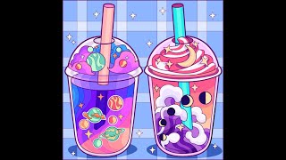 MilkShake Galaxy: Colorful Art (Template10) screenshot 2