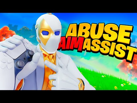 How To Abuse Aim Assist In Fortnite Chapter 4 (Fortnite Controller Tips)