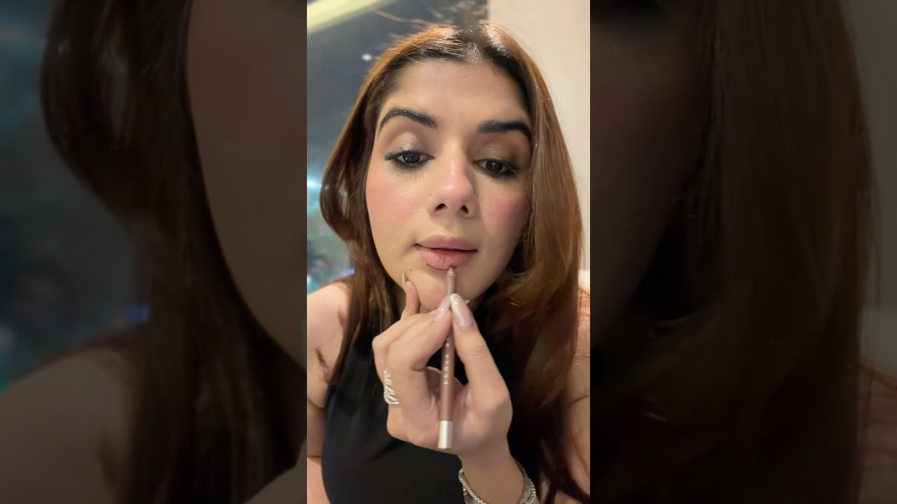 Best Nude Lip Combo with Black Outfit 