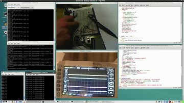 RaspberryPi2 & ROS episode 45 : LEDs, oscilloscope, Python, publishers, callbacks, rostopic