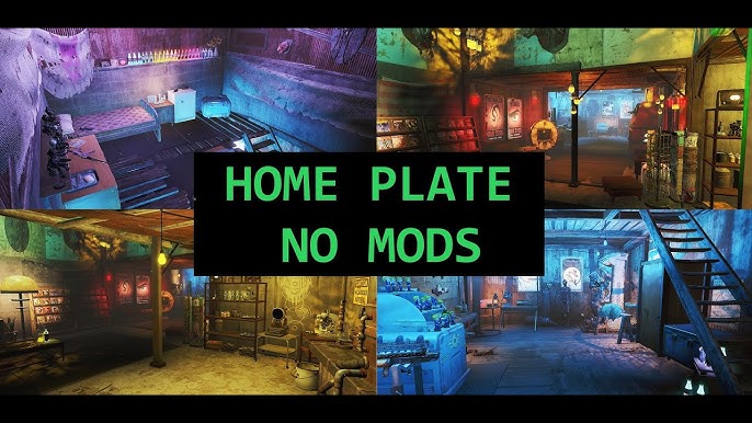 Diamond City HomePlate. Player Home Survival Build. (No Mods Just Creation  Club) : r/falloutsettlements