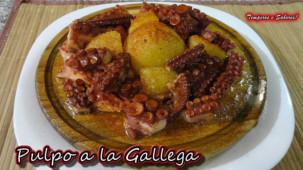 PULPO A LA GALLEGA muy fácil