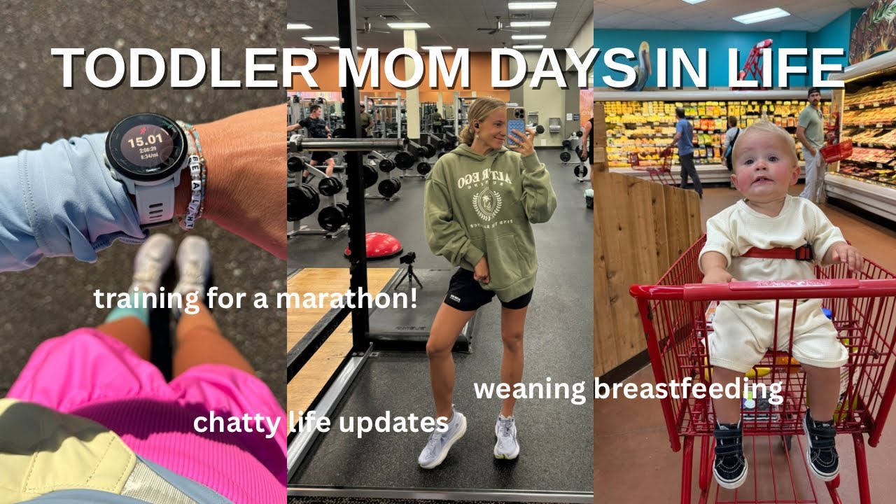 DAYS IN LIFE: Chatty updates, weaning breastfeeding, running updates!