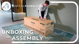 Casio CELVIANO AP-550 | Unboxing & Assembly | Digitalpiano.com
