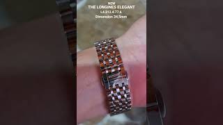 NEW Watch THE LONGINES ELEGANT COLLE CTIONL 4.312.4.77.6