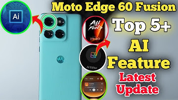 Motorola edge 60 Fusion Top 10 AI Feature || Top AI Feature In Moto edge 60 Fusion