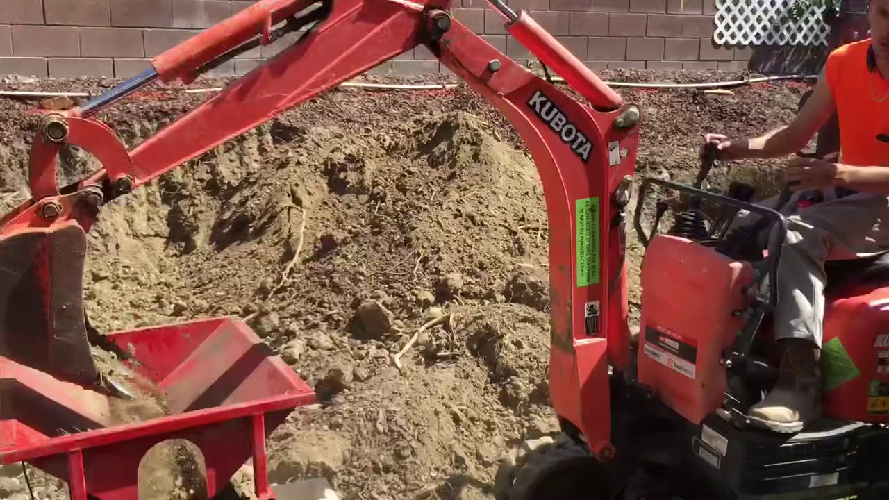 Portable Conveyor Belt Rentals for Backyard Excavation Project YouTube